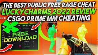 FREE CSGO CHEAT REVIEW | LUCKYCHARMS | SHOWCASE + DOWNLOAD