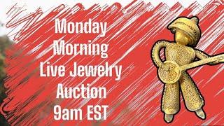 Monday Morning Live Jewelry Auction w/ Sundae Baubles - Antique & Vintage Jewelry 9am EST