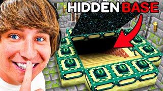 I Fooled My Friends With a SECRET BASE in Minecraft!