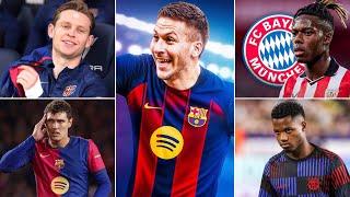 BARCELONA AGREE DEAL TO SIGN ROONY BARDGHJI - BAYERN MAKE BIG NICO WILLIAMS OFFER - DE JONG RENEWAL!