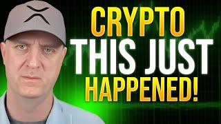 CRYPTO  THIS CHANGES EVERYTHING IN A GOOD WAY!