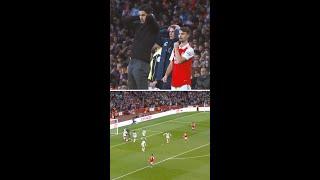 Mikel Arteta's Reaction On The Bench | Arsenal vs Liverpool 