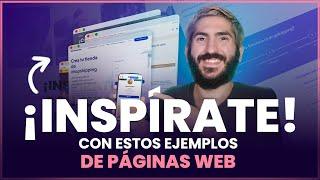 Descubre los mejores Ejemplos de Páginas Web | Tipos y diseños asombrosos para inspirarte