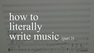 MUSIC THEORY:  Why Do SHARPS and FLATS Exist?  (How to LITERALLY Write Music Part 3)