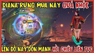 TỐC CHIẾN : Diana Leo Rank Đầu Mùa Cực Ngon Với Build Đồ Sốc Dame  Siêu Khỏe