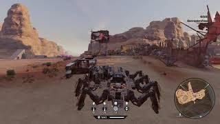 Testing typhoon cannons with Snow Tyres. (Crossout)