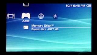 Como reparar PSP con error del sistema|Steven umana