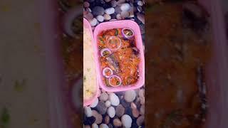 Vickys spicy coconut rice n peppered fish sauce