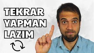 Tekrar Etmeden Dil Öğrenmek? Bu Hatayı Yapma!