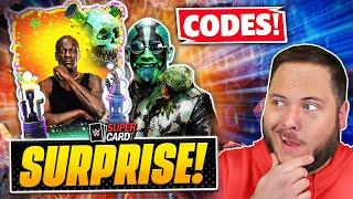 Is WWE SuperCard planning a SURPRISE Rarity?! Double LOCKER CODES & Huge U-TURN!