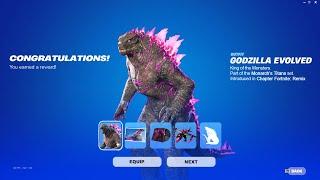 How to Unlock GODZILLA SKIN in Fortnite Chapter 6! (EASY)