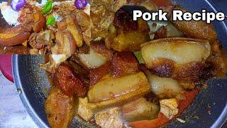 Easy And Simple Pork Curry Recipe| Mukbang Special|