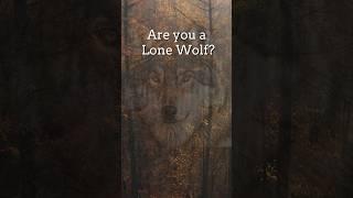 Do You Have a Lone Wolf Personality? Top 10 Signs #shorts