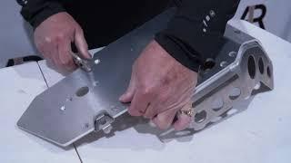 TIGER 800 (XCX / XCA) REINFORCED SKID PLATE BOTTOM INSTALLATION - ADVENTURE RIDER PRODUCTS
