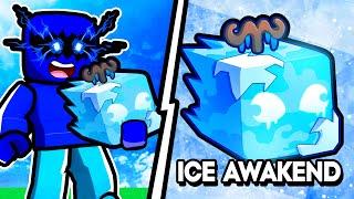 i AWAKENED ICE FRUIT and it is VERY SURPRISING.. (Blox Fruits)