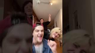 Sabrina Carpenter with Corey Fogelmanis & Paloma via TikTok | June 10, 2025.