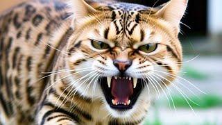 Male Cat Angry Sound | Cats Fighting Sound Effect | Cat Sounds Videos Angry