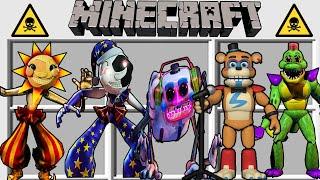 ВСЕ НОВЫЕ АНИМАТРОНИКИ В МАЙНКРАФТ Все Серии Фильм MINECRAFT FNAF 9