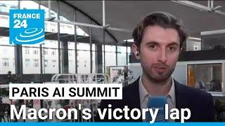 Emmanuel Macron cheered at start-up hub after announcing €109bn AI investment • FRANCE 24