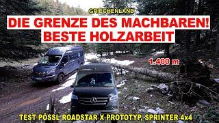 #1134 EINFACH NUR HEFTIG! Wir machen den Weg frei! Offroad in Griechenland | Pössl Roadstar X