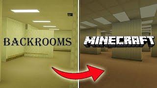 BACKROOMS В МАЙНКРАФТ | ОБЗОР МОДА MINECRAFT Faithful Backrooms