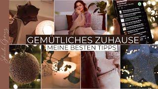 18 TIPPS FÜR EIN GEMÜTLICHES ZUHAUSE ZUM WOHLFÜHLEN | Einfache Deko & Stimmungsideen | Sheila Gomez