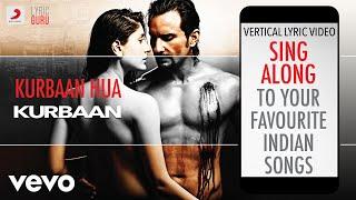 Kurbaan Hua - Kurbaan|Official Bollywood Lyrics|Vishal Dadlani