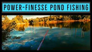 Power-Finesse Pond Fishing Is... Awesome!!!