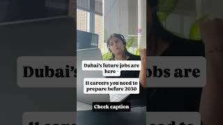 Jobs of the Future in Dubai – Are YOU Ready?