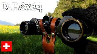 Carl Zeiss D.F. 6x24 | Swiss Army Binoculars | Dienstglas Schweizer Armee | бинокль | दूरबीन