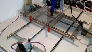 Homemade diy cnc engraver from scrap