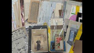 Junk Journal Haul - Introducing "Opa Attic" - #supportsmallbusiness