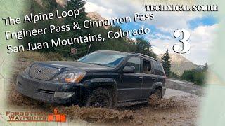 Alpine Loop, Engineer Pass & Cinnamon Pass Overland Trail Off-Tracks Review