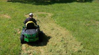 This Electric Mower is Impressive! // John Deere Z370R