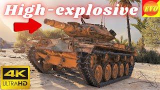 T49 High-explosive monster at work!  World of Tanks Replays