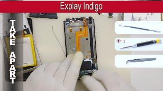 How to disassemble  Explay Indigo Take apart Tutorial