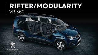 Peugeot Rifter I VR 360 : 7-seat Modularity