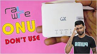 Railwire don't use ONU Must watch Before Upgrade #railwireinstall #techathome