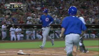 2016 Cubs: Robbie Ray walks Jason Heyward w/ the bases loaded, brings in the Cubs' 1st run (4.08.16)