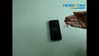 How to use your card in HOMTOM HT6