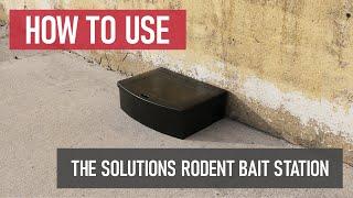 How to Use the Solutions Rodent Bait Station [DIY Rodent Control]