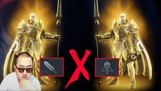 LINEAGE 2M - PvP LONG SWORD vs STAFF [The game is completely automatic*] 