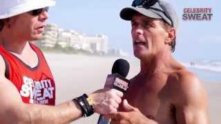 Beach Workout with Doug Flutie and Victor Ortiz