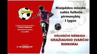 Klaipėdos m. salės futbolo pirmenybių I lygos gruodžio mėnesio gražiausio įvarčio rinkimai