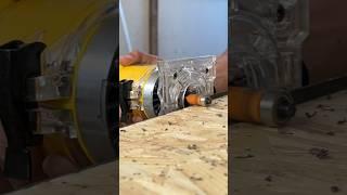 Edge Trimming Grenatur OSB using Flush Trimming Bit #dndworkshop #uyustools #osb #depotropika #diy