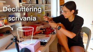 DECLUTTERING SCRIVANIA e liste di libri da leggere | Weekly vlog 