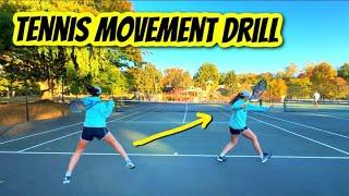 3 Way Movement Drill [Junior Tennis]