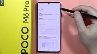 Does POCO M6 Pro have Screen Cast / Screen Mirroring #howtodevices