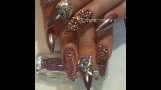 Bling Bling Glamour Nail Art Designs & Ideas | You'll Ever See!