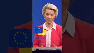Your freedom is our #freedom! Slava Ukraini -Long live Europe! Von der Leyen #eudebates #war #russia